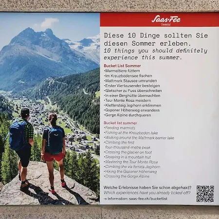 Helles, Chalet-stil Mit Allalinblick Saas-Fee