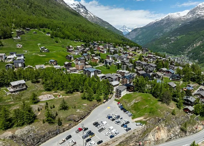 Helles, Chalet-stil Mit Allalinblick * Saas-Fee