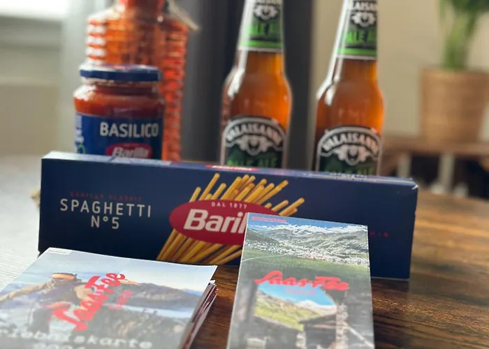 Helles, Chalet-stil Mit Allalinblick Apartamento